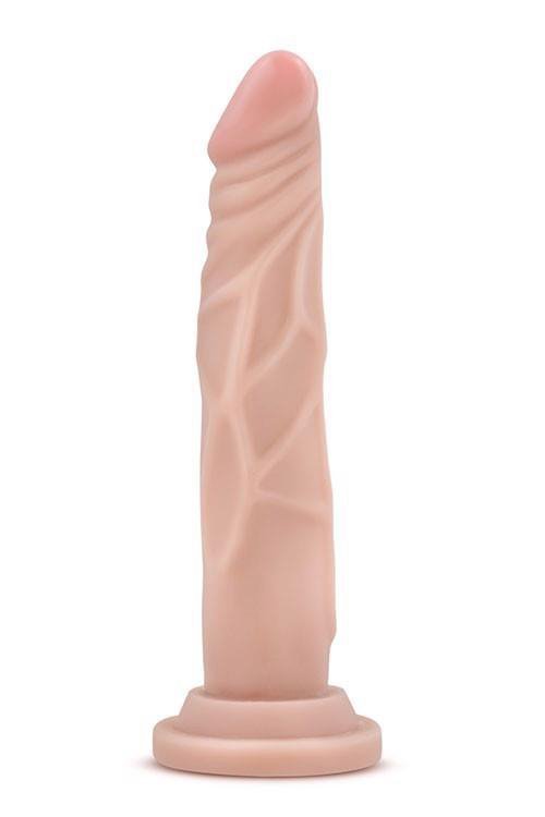 Realistyczne żylaste dildo sztuczny penis z przyssawką 19 cm