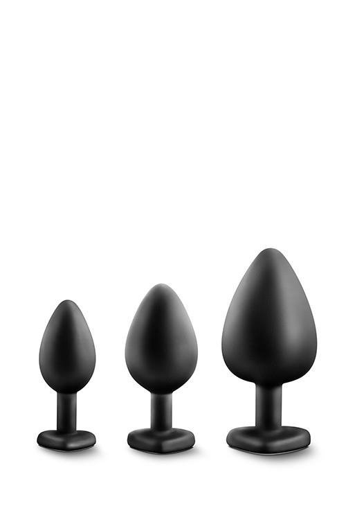 Luxe bling plugs training kit white gems
