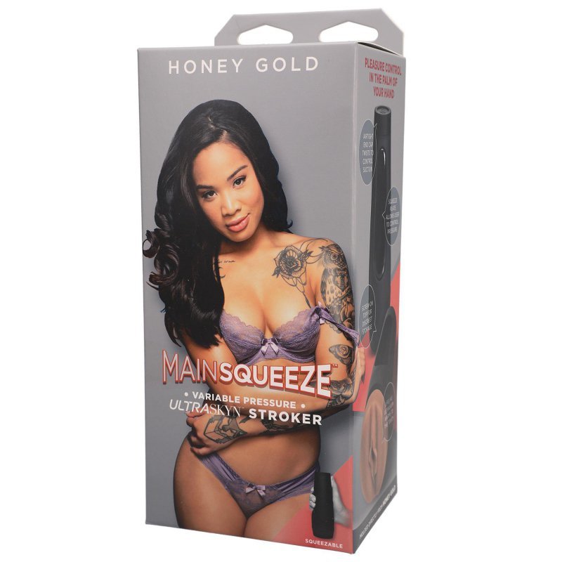 Masturbator Pochwa model pornogwiazdy Honey Gold ULTRASKYN