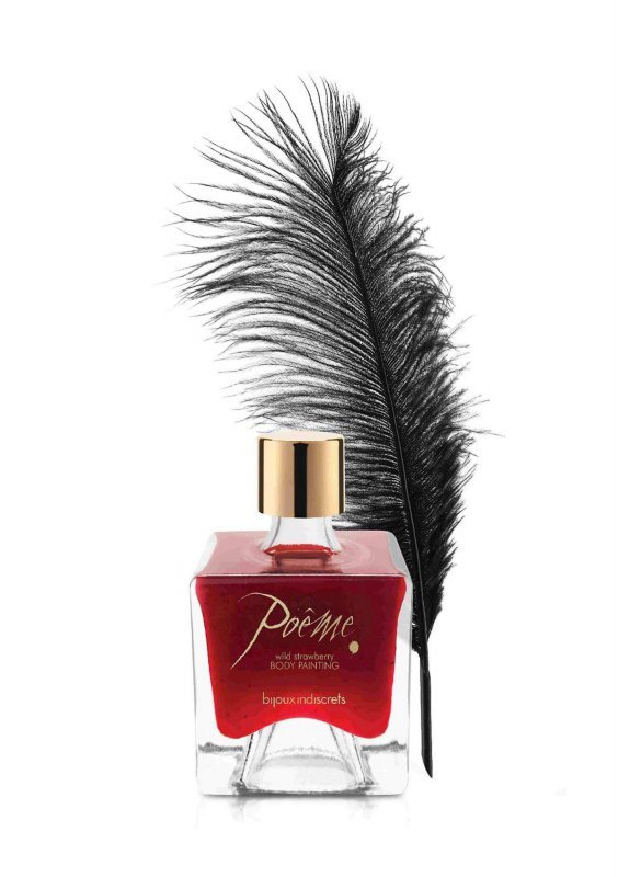 Poème - body painting - wild strawberry - 50gr