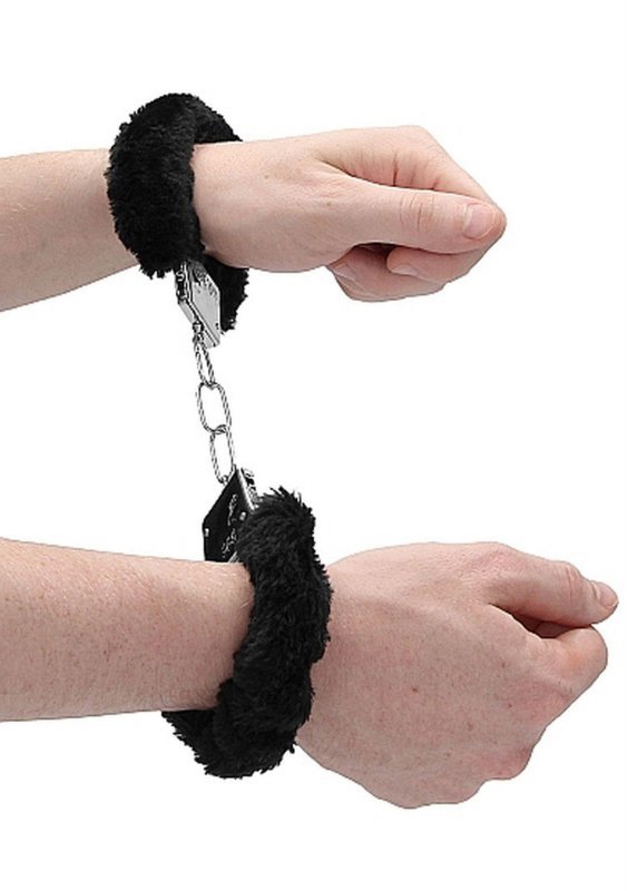 Beginner&quot;s Handcuffs Furry - black