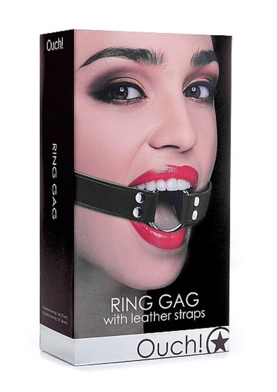 Ring gag - black