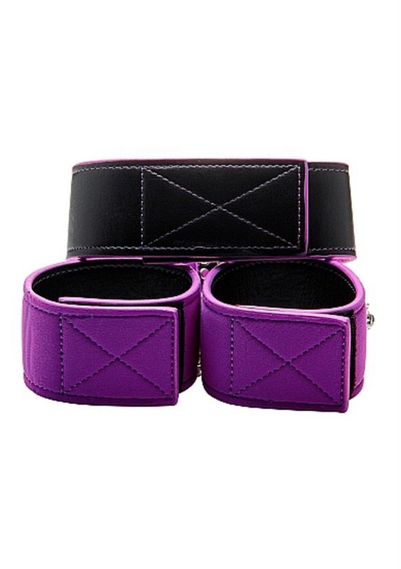 Obroża z kajdankami Reversible Collar and Wrist 
