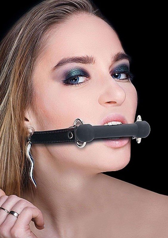 Ouch! Bit Gag - black