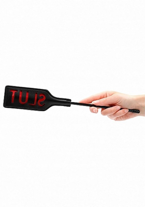 Ouch! Crop - Slut - small - black