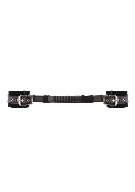 Bonded leather hand cuffs with handle