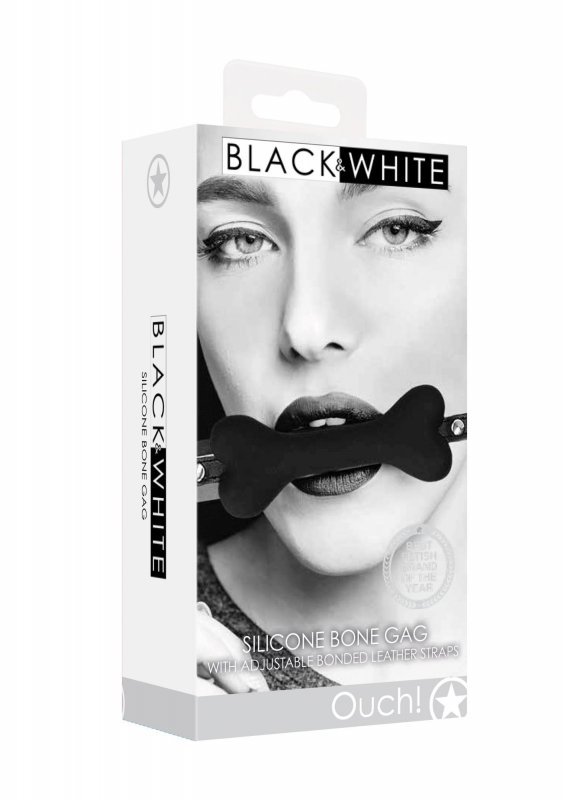 KNEBEL kość do ust Silicone Bone Gag