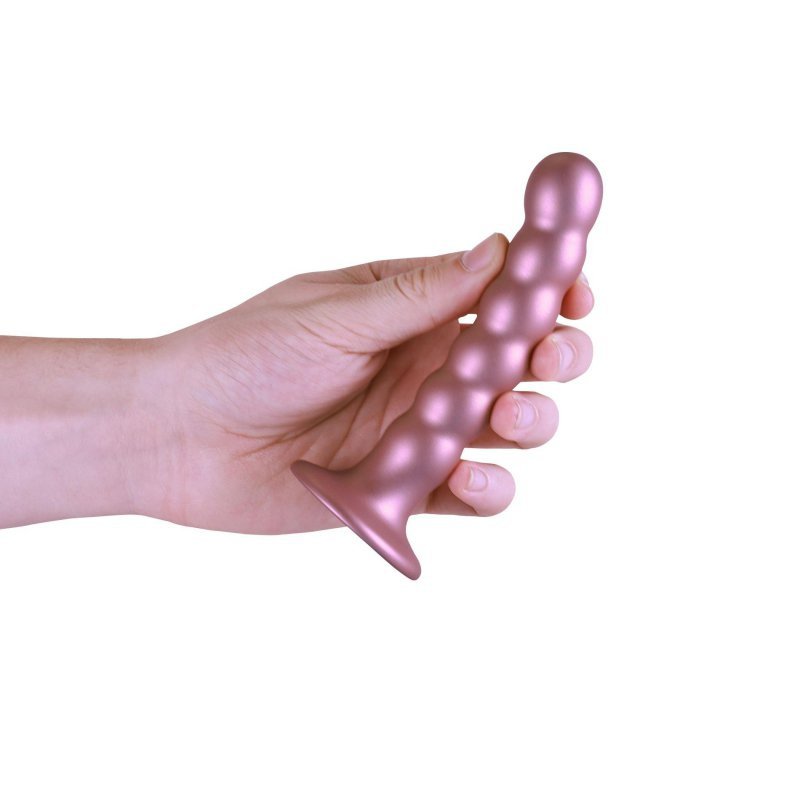 Beaded Silicone G-Spot Dildo - 5&#039;&#039; / 13 cm