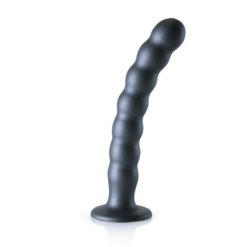 Beaded Silicone G-Spot Dildo - 8&#039;&#039; / 20,5 cm