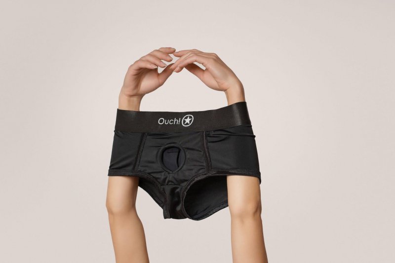 Vibrating Strap-on Boxer - M/L