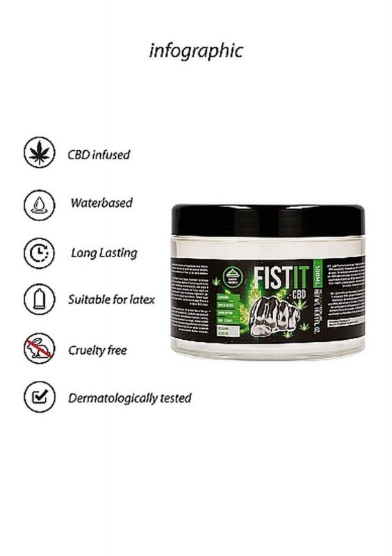 Nawilżający żel do fistingu 500 ml