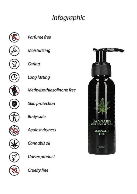Olejek do masażu erotycznego konopie 100 ml