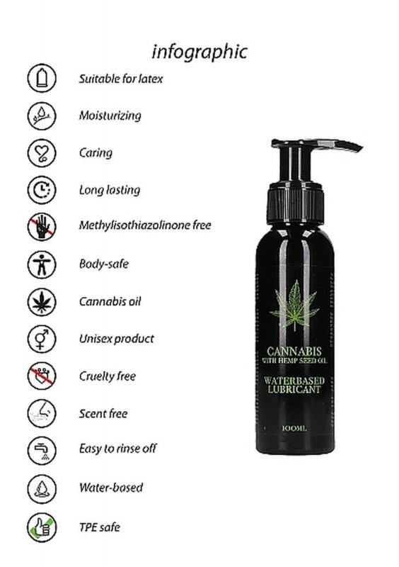 Cannabis With Hemp Seed Oil lubrykant wodny 100 ml