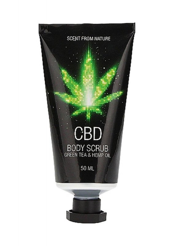CBD - Bath and shower - luxe gift set - green tea hemp oil