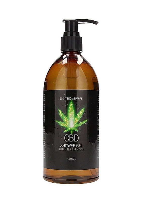 CBD - Bath and shower - luxe care set - green tea hemp oil