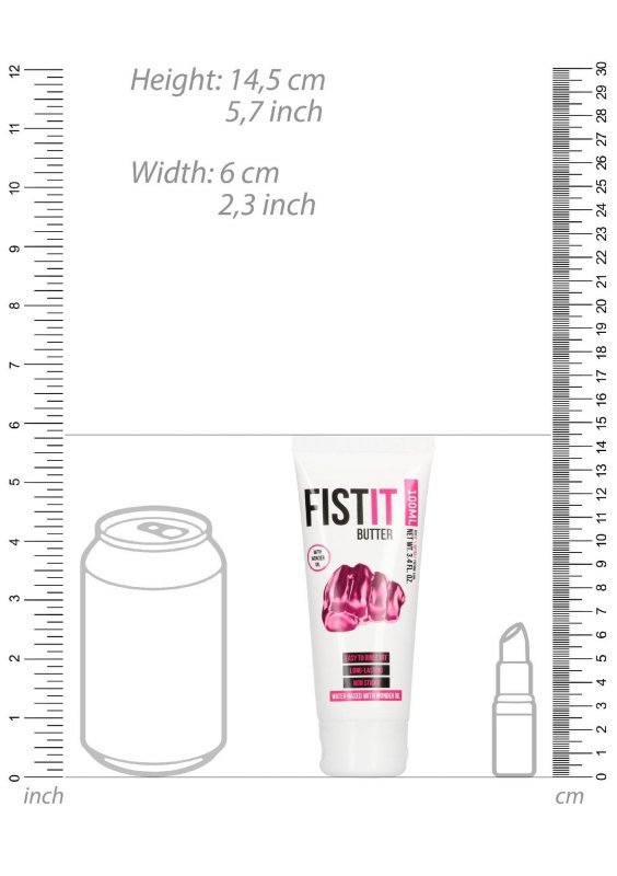 Kremowy lubrykant wodny żel do fistingu 100 ml