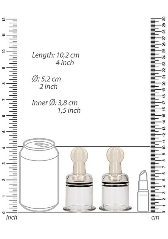 Pompeczki do sutków Nipple Suction L
