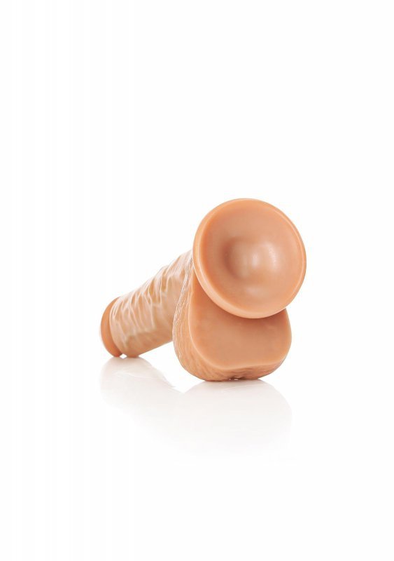 Naturalny penis na mocnej przyssawce dildo 17,8 cm