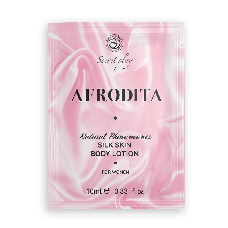 Pobudzający zmysły balsam do ciała Afrodita Silk Skin 4 ml