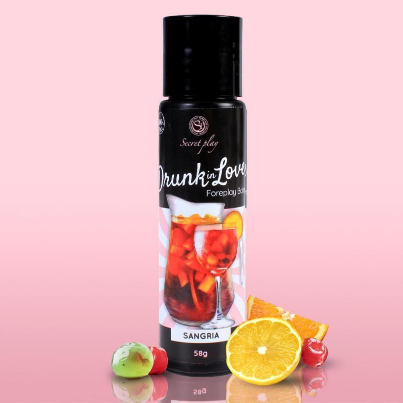 Jadalny kremowy żel intymny sangria 60 ml 