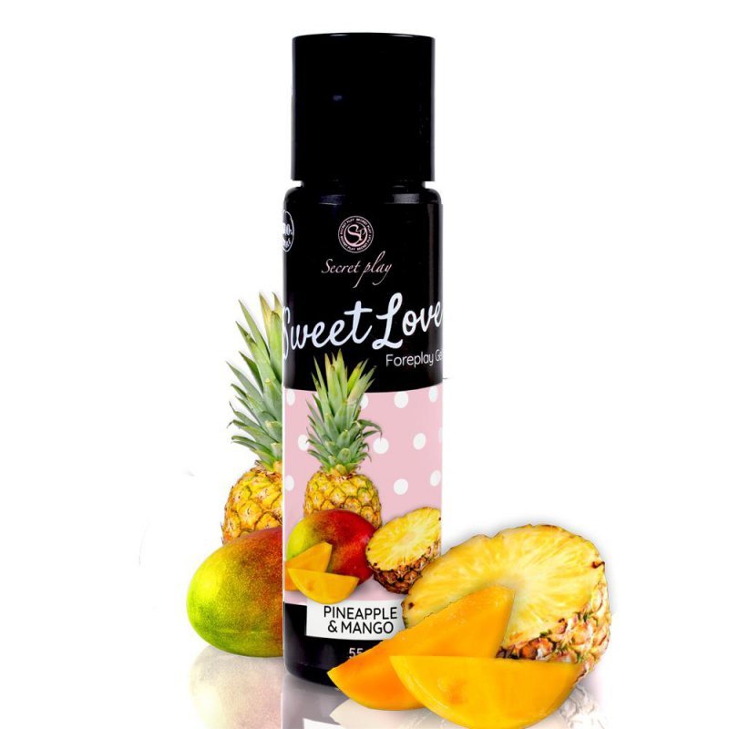Jadalny kremowy żel intymny mango ananas 60 ml