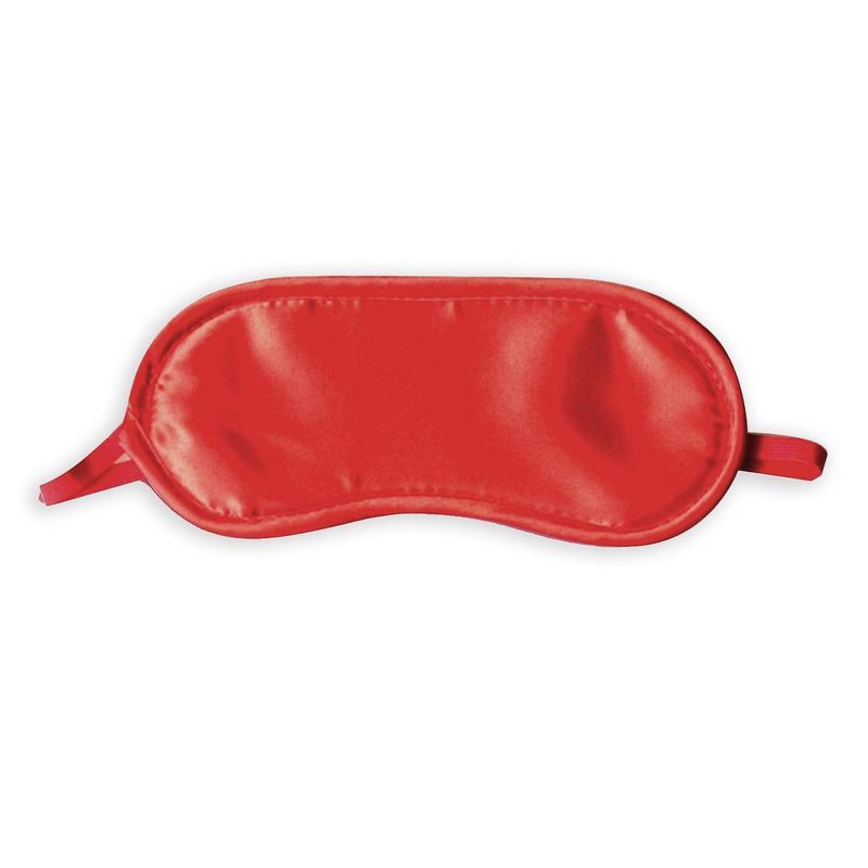 Erotyczna maska na oczy unisex czerwona