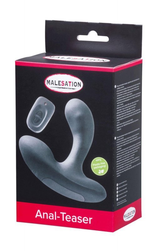Wibrujący korek analny wibrator masażer prostaty z pilotem