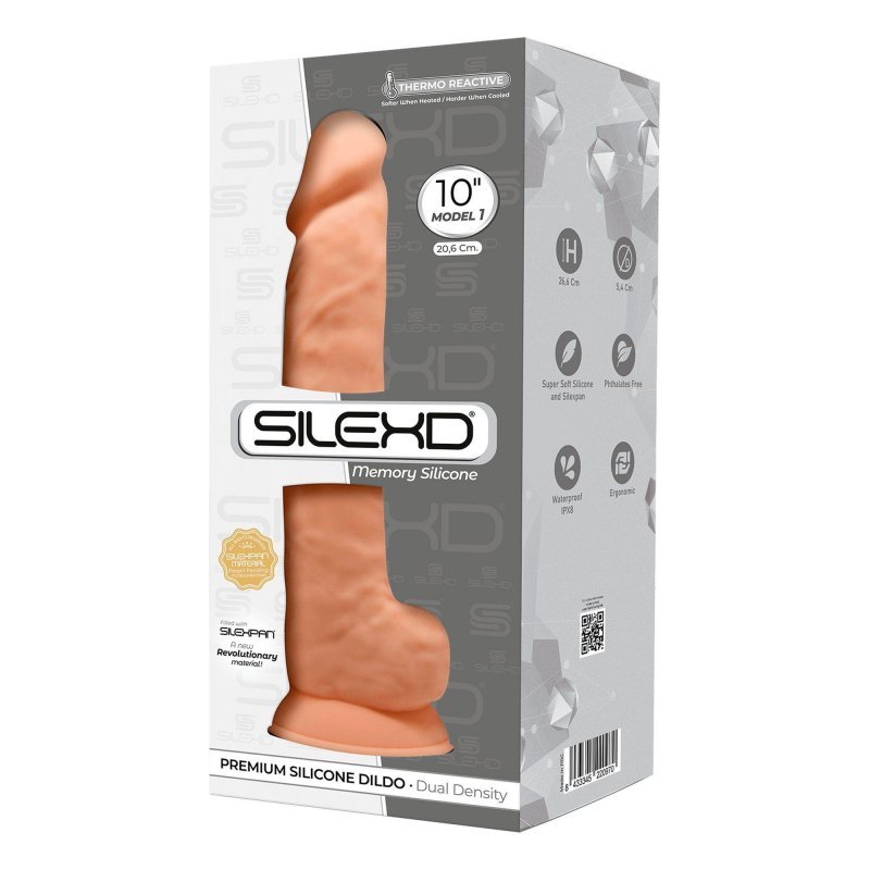 Realistyczne dildo z przyssawką jądra 25 cm