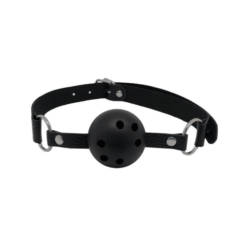 Knebel kulka do BDSM Discretion Black