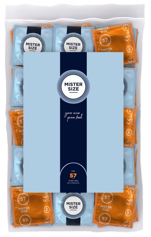 Prezerwatywy na wymiar Mister Size 57mm 100szt