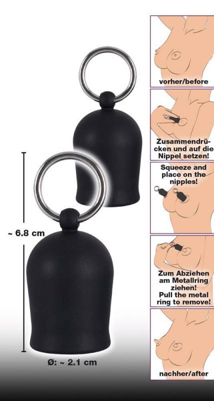 Pompeczki do sutków BV Nipple Sucker-Wibrator