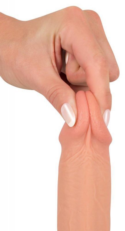 Żylaste realistyczne dildo na przyssawce intensywny orgazm 21,7 cm