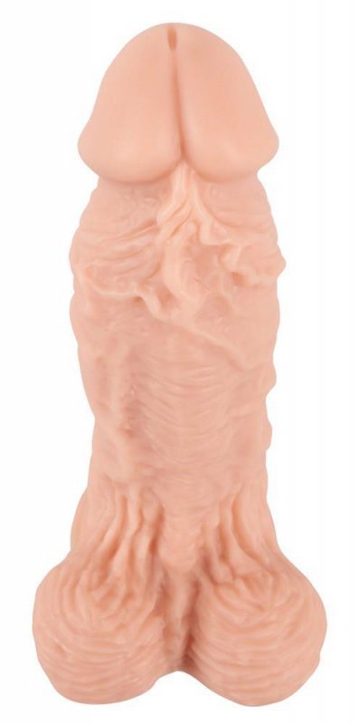 Realistyczne dildo gigant z jądrami na przyssawce gruby 33 cm