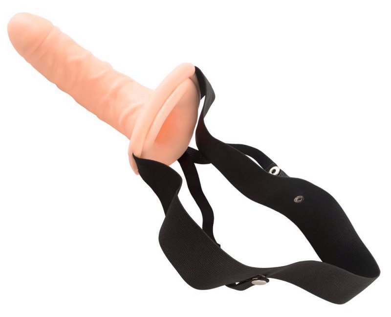 Realistyczne twarde dildo strap on proteza penisa 18 cm