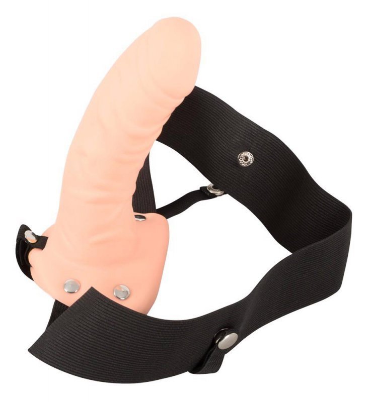 Realistyczne twarde dildo strap on proteza penisa 18 cm