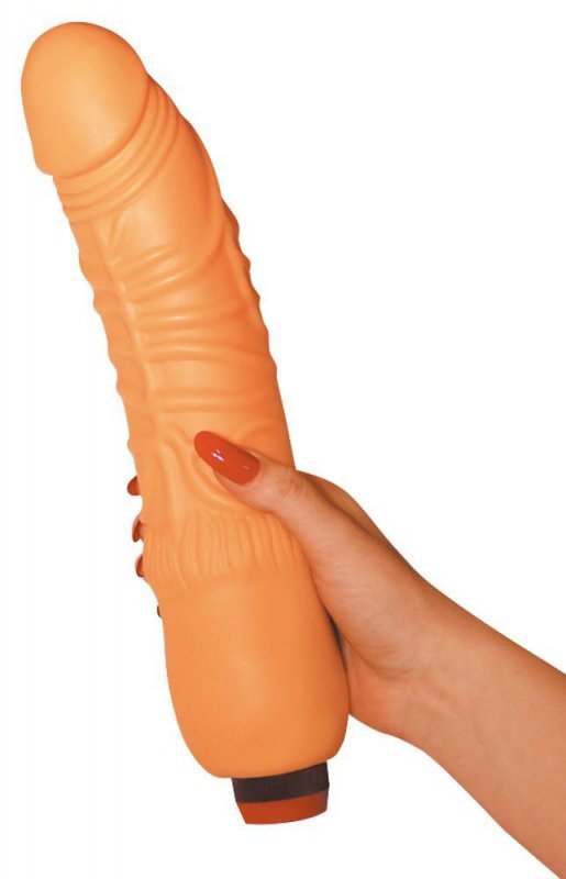 Gigantyczne wibrujące dildo realistyczne 31 cm