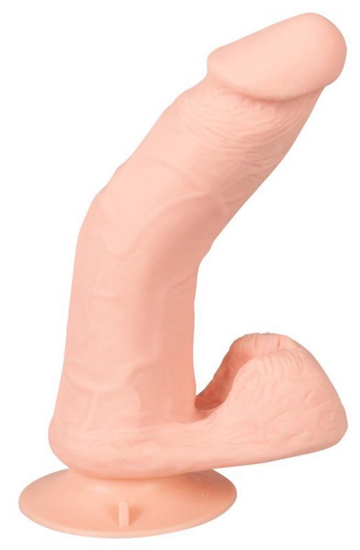 Realistyczne wibrujące dildo na przyssawce z pilotem 28,8 cm