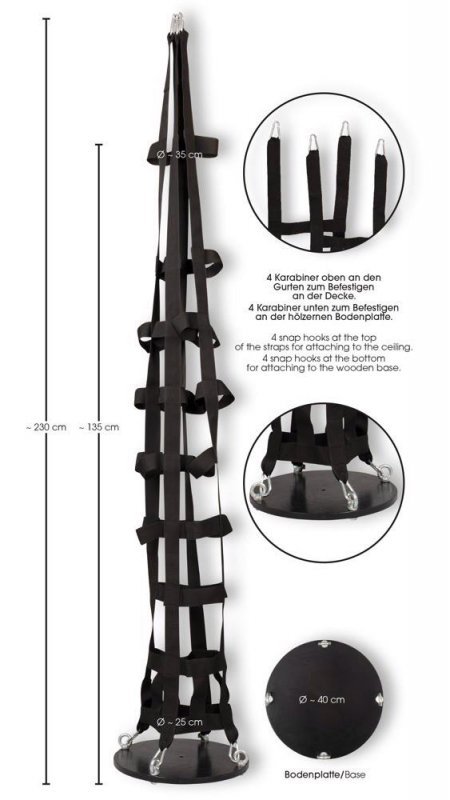 Strap cage