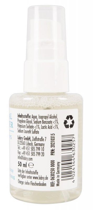 Spray do czyszczenia zabawek erotycznych 50 ml