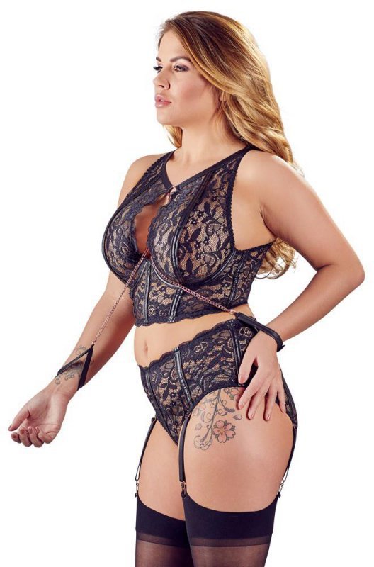 Sex bielizna erotyczna bdsm bondage Cottelli 95D/2XL
