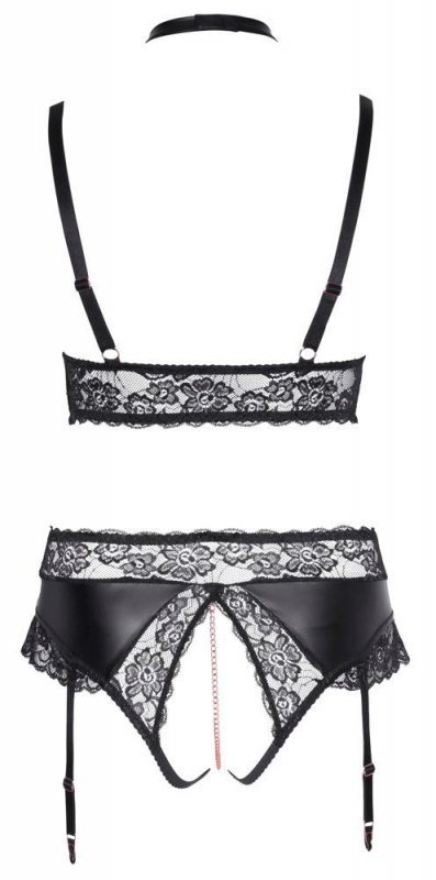 Sex bielizna komplet majtki z pasem Cottelli XL