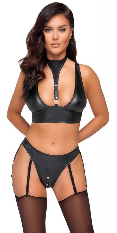 Zestaw bielizny erotycznej Bra Set Bondage M