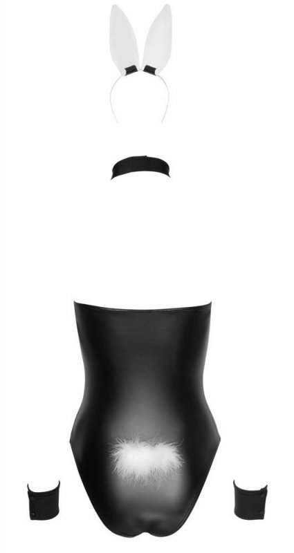 Seksowny strój czarnego króliczka Cottelli Bunny XL