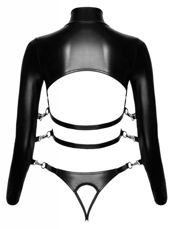 Seksowne body harness Bad Kitty Bondage Body L