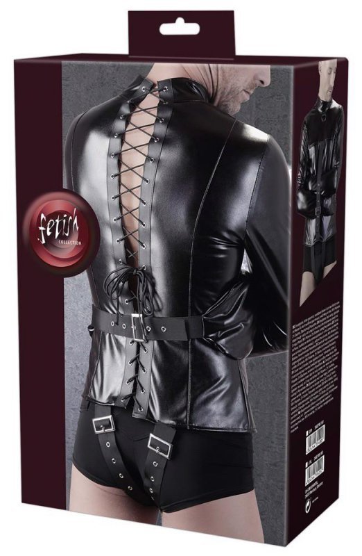 Kaftan bezpieczeństwa z klamrami BDSM S/M