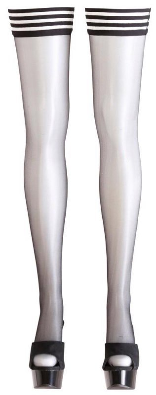 Sexy pończochy samonośne Cottelli ringi 3