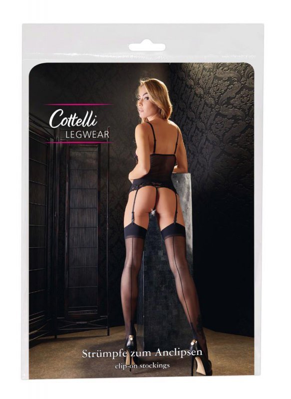 Erotyczne sex pończochy do pasa Cottelli 6
