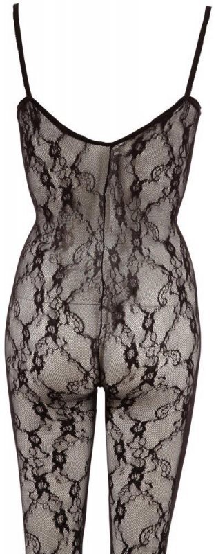 Uwodzicielski bodystocking koronkowy kombinezon erotyczny S/M