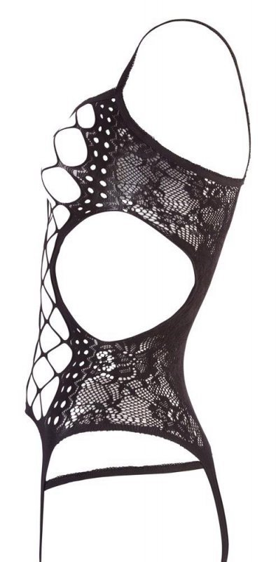 Uwodzicielski bodystocking seksowny kombinezon S-L
