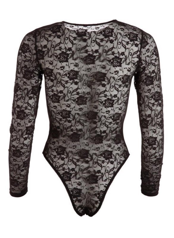 Błyszczące seksowne body bielizna Cottelli M